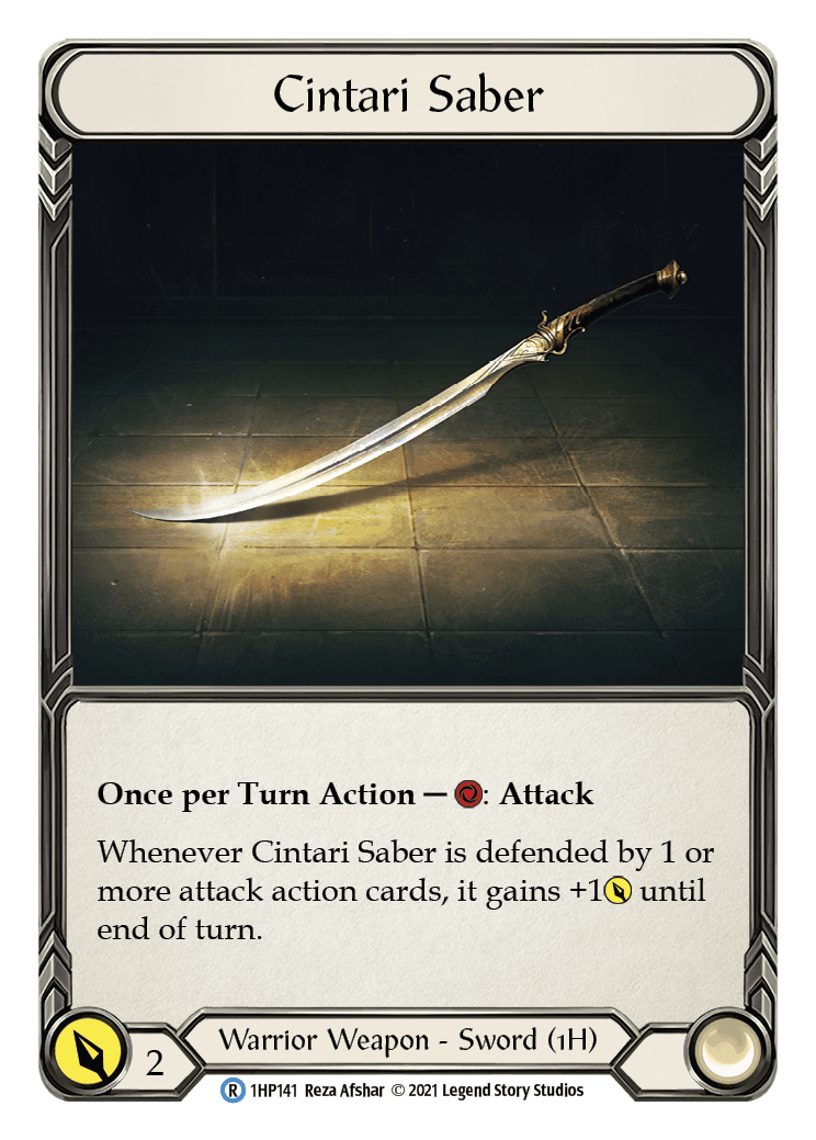 Cintari Saber (Left) [1HP141] (History Pack 1) - POKÉ JEUX