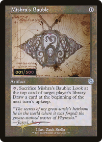 Mishra's Bauble (Schéma rétro) (sérialisé) [Artefacts rétro de la guerre des frères] 