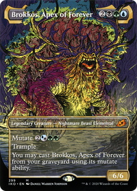 Brokkos, Apex of Forever (Showcase) [Ikoria: Lair of Behemoths]