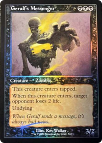 Geralf's Messenger (842) (Retro Frame) (SLD-842) - Secret Lair Drop Series Foil