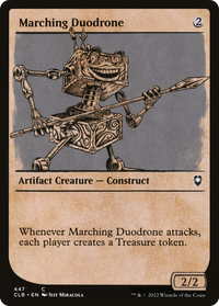 Marching Duodrone (Showcase) [Commander Legends: Battle for Baldur's Gate]