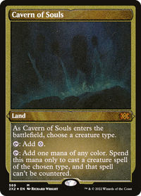 Cavern of Souls (Foil Etched) (2X2-569) - Double Masters 2022 Foil