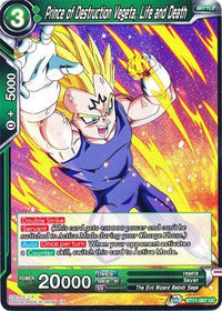 Prince of Destruction Vegeta, Life and Death (BT11-067) [Vermilion Bloodline] - POKÉ JEUX