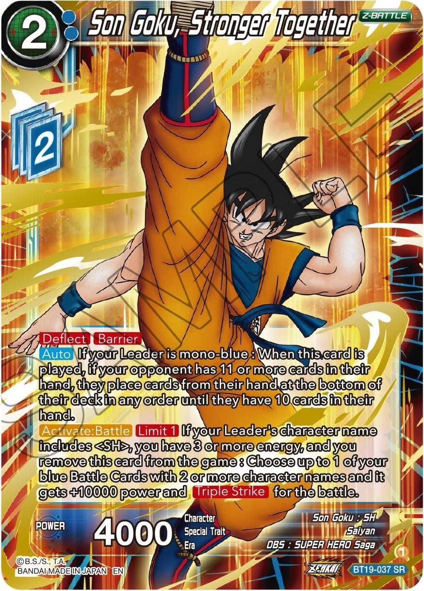 Son Goku, Stronger Together (BT19-037) [Fighter's Ambition] - POKÉ JEUX