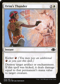 Le tonnerre d'Orim [Dominaria remasterisé] 