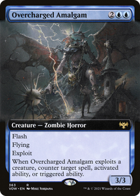 Overcharged Amalgam (Extended Art) [Innistrad: Crimson Vow]