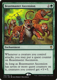 Beastmaster Ascension [Commander 2016]