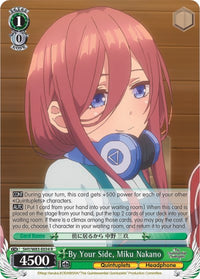 À vos côtés, Miku Nakano (5HY/W83-E034 R) [Les quintuplés quintessentiels] 