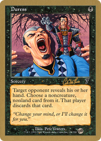 Duress (Carlos Romao) (SB) [World Championship Decks 2002]