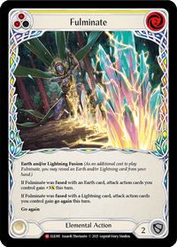 Fulminate [ELE091] (Tales of Aria) 1st Edition Rainbow Foil - POKÉ JEUX