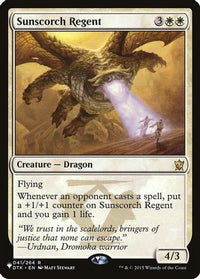 Sunscorch Regent (LIST-041/264) - The List Reprints