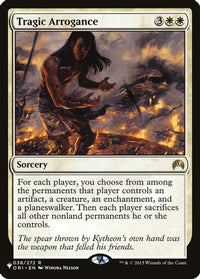 Tragic Arrogance (LIST-038/272) - The List Reprints