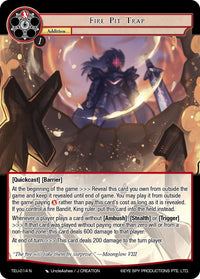 Fire Pit Trap (TEU-014 N) [Timeless Eclipse of the Underworld]