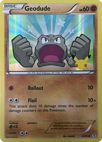 Geodude (Stamped) (43/083)  - Generations Holofoil