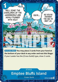 Emptee Bluffs Island [Emperors in the New World: 2nd Anniversary Tournament Cards]