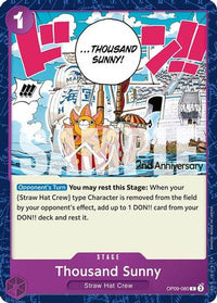 Thousand Sunny [Emperors in the New World: 2nd Anniversary Tournament Cards]