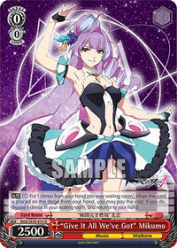 "Give It All We've Got" Mikumo (MDE/SE45E35 N) [MACROSS Delta Premium Booster]