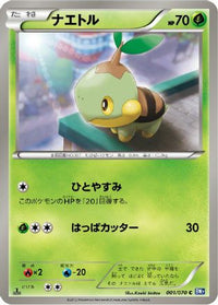 Turtwig 001/070 - BW7 Plasma Gale 1st Edition (Japanese)