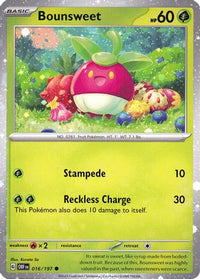 Bounsweet (Cosmos Holo) (16/197)  - Miscellaneous Cards & Products Holofoil