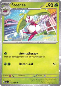 Steenee (Cosmos Holo) (17/197)  - Miscellaneous Cards & Products Holofoil