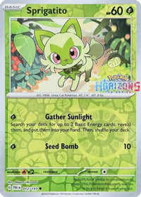 Sprigatito (12/193)  - Miscellaneous Cards & Products Reverse Holofoil