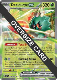 Decidueye ex (15/197)  - Jumbo Cards Holofoil