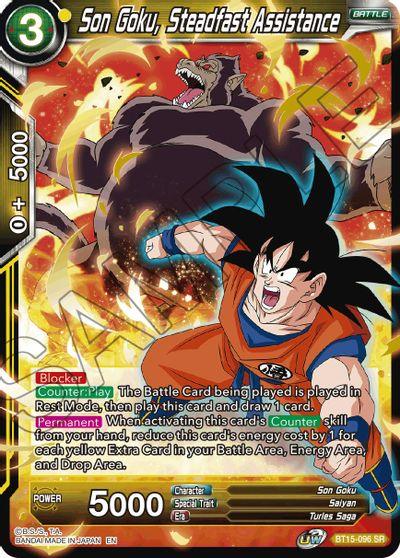 Son Goku, Steadfast Assistance (BT15-096) [Saiyan Showdown] - POKÉ JEUX