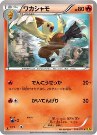 Combusken 019/070 - XY5Bg Gaia Volcano Unlimited (Japanese)