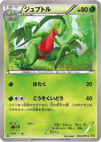 Grovyle 004/070 - XY5Bg Gaia Volcano 1st Edition (Japanese)