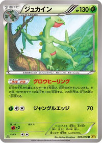 Sceptile 005/070 - XY5Bg Gaia Volcano 1st Edition (Japanese)