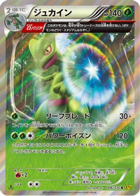 Sceptile 006/070 - XY5Bg Gaia Volcano Unlimited Holofoil (Japanese)