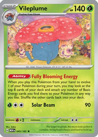 Vileplume (45/165)  - Deck Exclusives