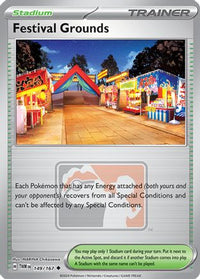 Festival Grounds (League Promo) (149/167)  - League & Championship Cards Reverse Holofoil