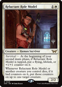 Reluctant Role Model (PPDSK-026) - Promo Pack: Duskmourn: House of Horror Foil