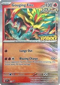 Gouging Fire (Staff) (151) - SV Scarlet & Violet Promo Cards Holofoil