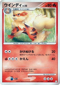 Arcanine 004/014 - DPt Gift Box Turtwig  (Japanese)