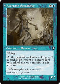 Aberrant Researcher // Perfected Form (Retro Frame) (INR-454) - Innistrad Remastered Foil