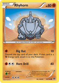 Rhyhorn (#) (15) - XY Trainer Kit Latias & Latios