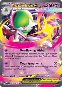 Mega Gardevoir ex (60/132) - Prize Pack Series Cards Holofoil