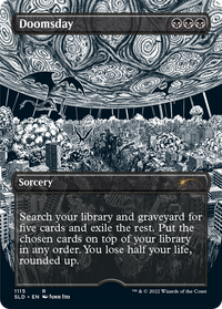 Doomsday (SLD-1115) - Secret Lair Drop (Borderless) Etched Foil