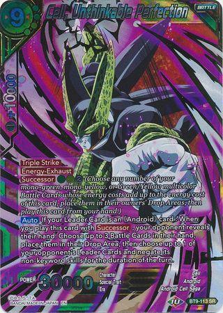 Cell, Unthinkable Perfection (BT9-113) [Universal Onslaught] - POKÉ JEUX