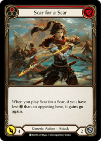 Scar for a Scar (Red) [KAT015] (Outsiders Katsu Blitz Deck) - POKÉ JEUX
