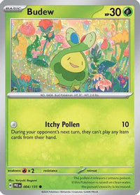Budew (4) - SV Prismatic Evolutions Reverse Holofoil