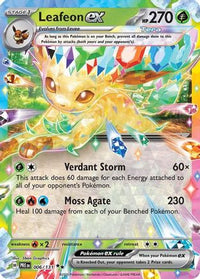 Leafeon ex (6/131) - SV Prismatic Evolutions Holofoil