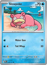 Slowpoke (18) - SV Prismatic Evolutions Reverse Holofoil