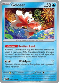 Goldeen (20) - SV Prismatic Evolutions Reverse Holofoil
