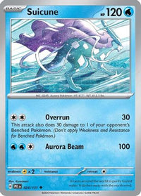 Suicune (24) - SV Prismatic Evolutions Reverse Holofoil