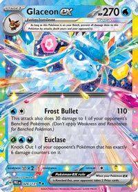 Glaceon ex (26/131)  - SV Prismatic Evolutions Holofoil
