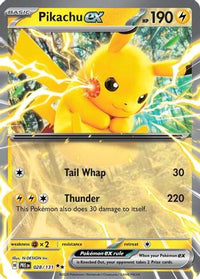 Pikachu ex (28/131)  - SV Prismatic Evolutions Holofoil
