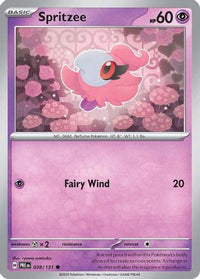 Spritzee (38) - SV Prismatic Evolutions Reverse Holofoil